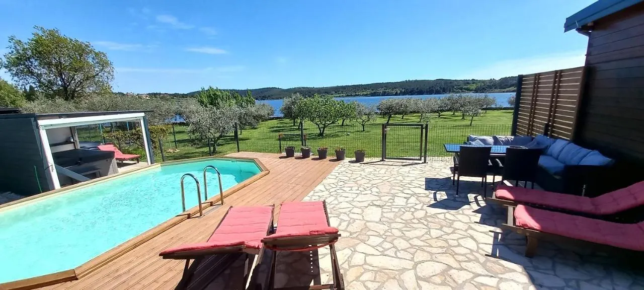 Beach House Beta With Pool, Jacuzzi, Playground & Bbq In An Olive Grove With A Beach, Pomer - Istria Croatia
